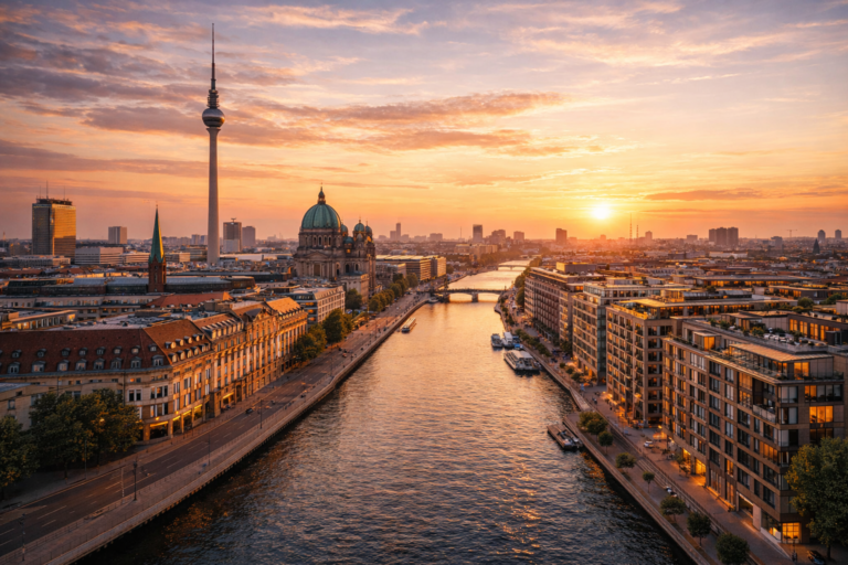 Berlin real estate 2026 skyline and property market overview